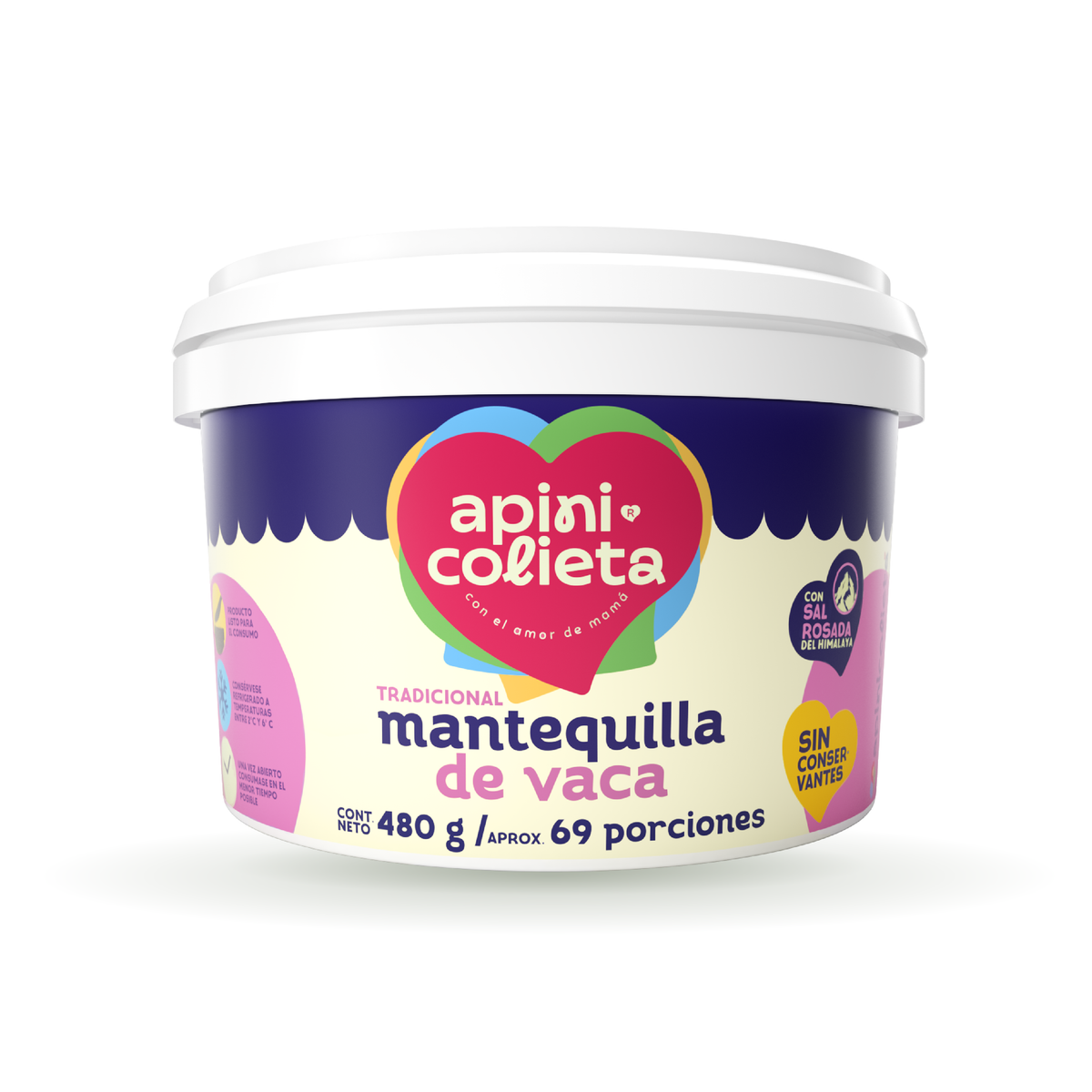 Mantequilla Con Sal Del Himalaya X 480 G