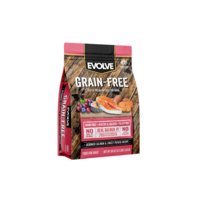 Evolve Dog Salmon Grain Free x 1.58 Kg