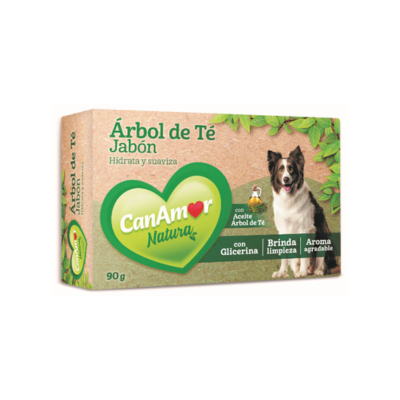 Jabón Árbol De Té Canamor Barra x 90 Gr
