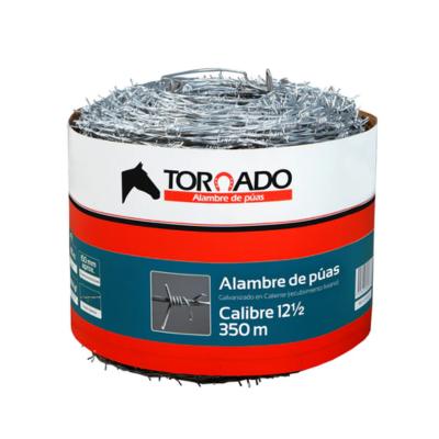 Alambre De Púas Calibre 12 1/2