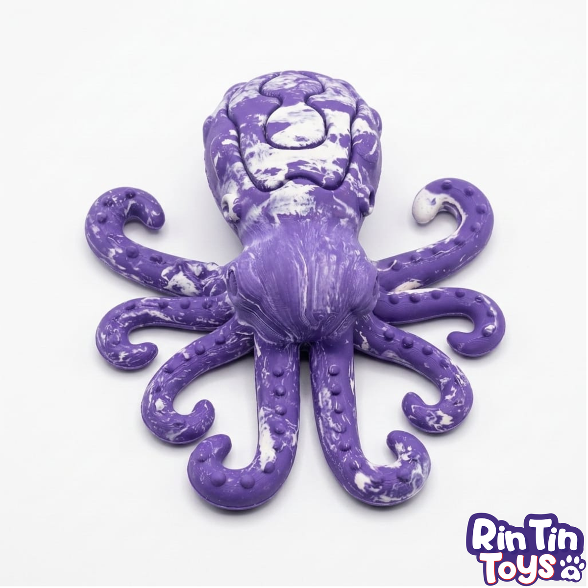 Juguete Pulpo caucho natural