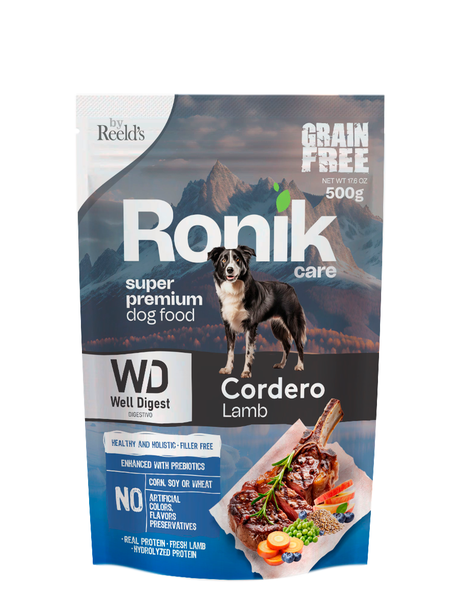 Ronik Well Digestivo Cordero 500 g