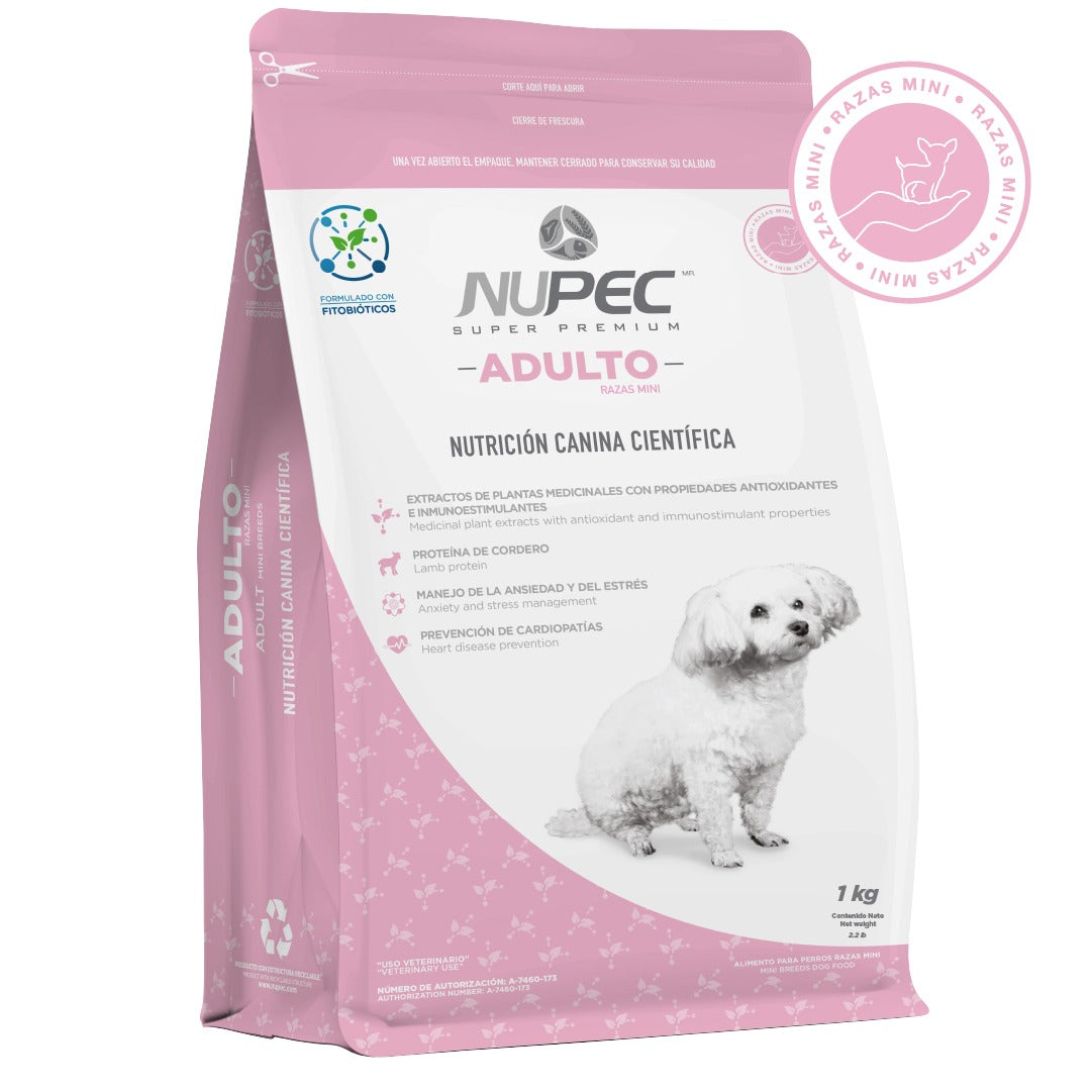 Nupec Perro Adulto Raza Mini x 3 Kg