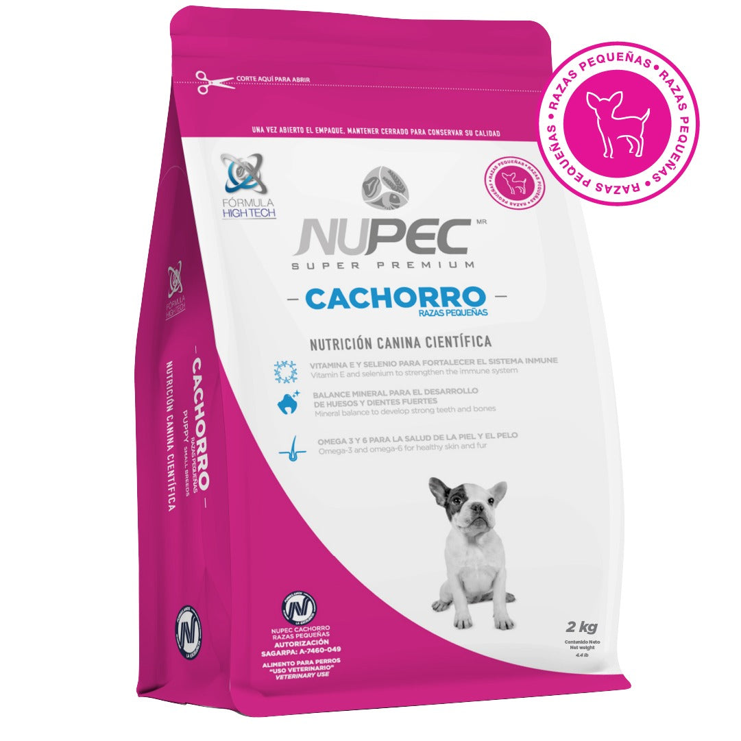 Nupec Perro Cachorro Raza Pequeña x 8 Kg