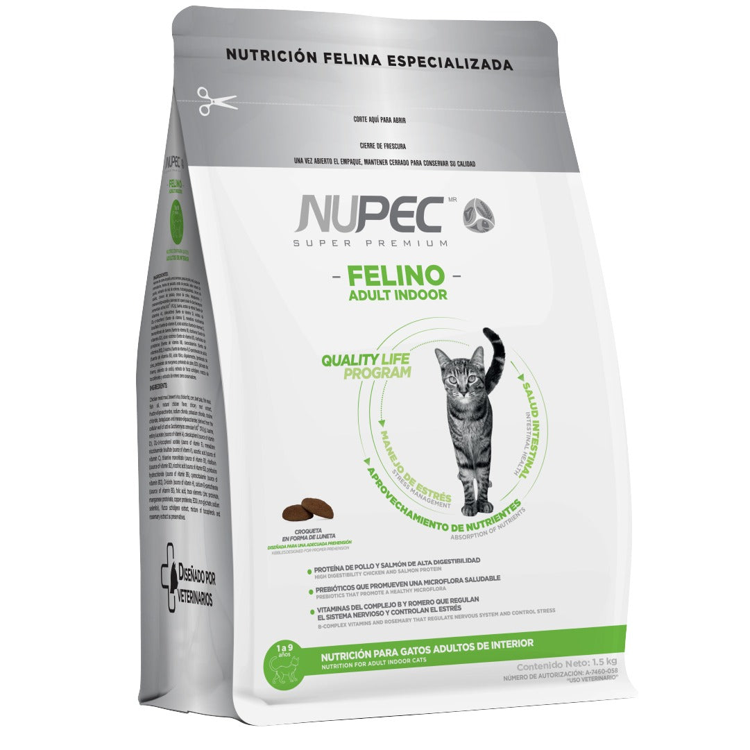 Nupec Felino Indoorx 1.5 Kg