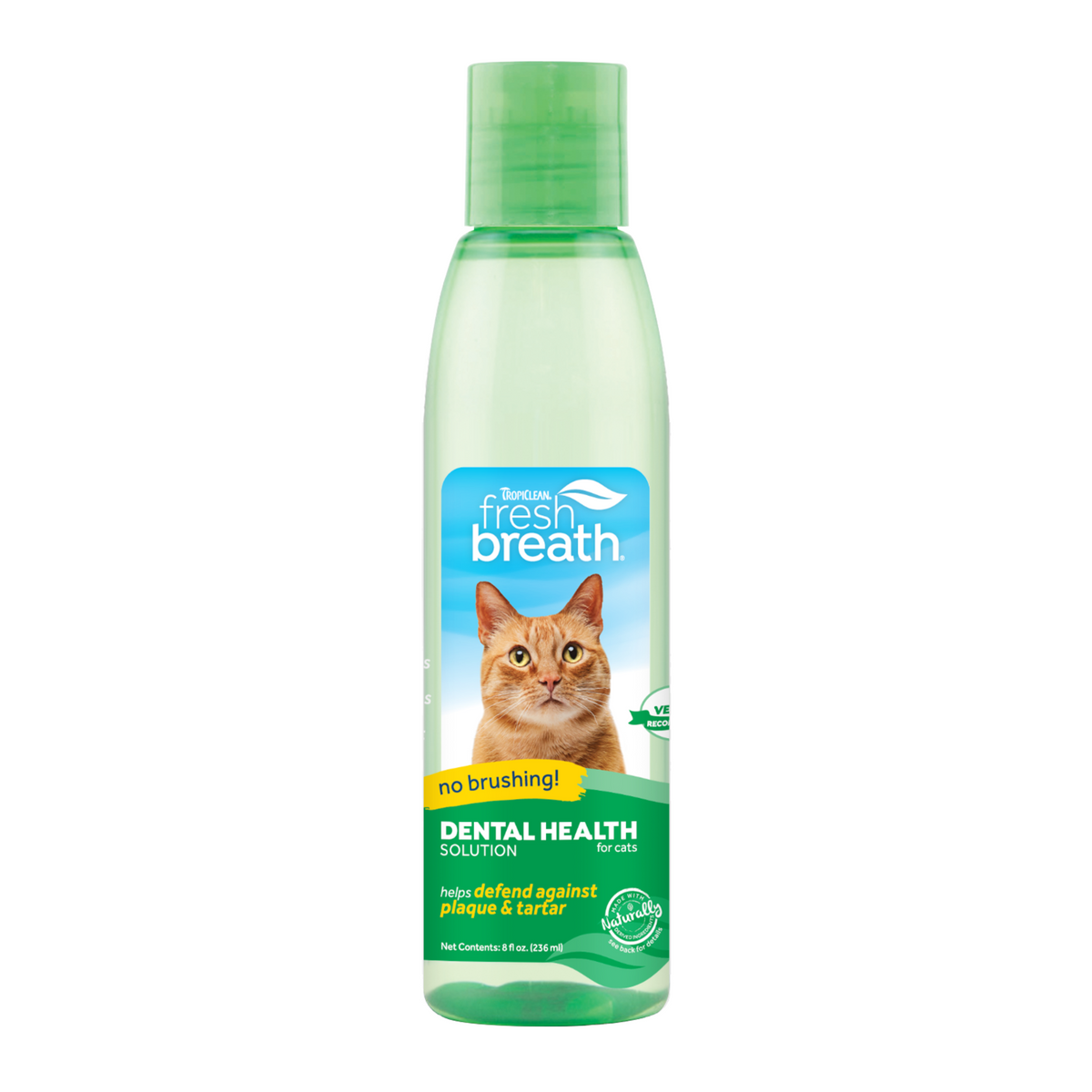 Solucion dental para agua gato 8 onz