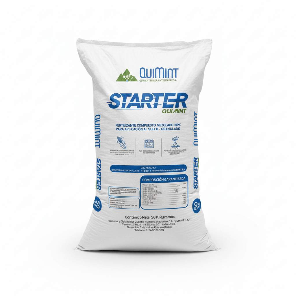 Quimint Starter Granulado X 50 Kg