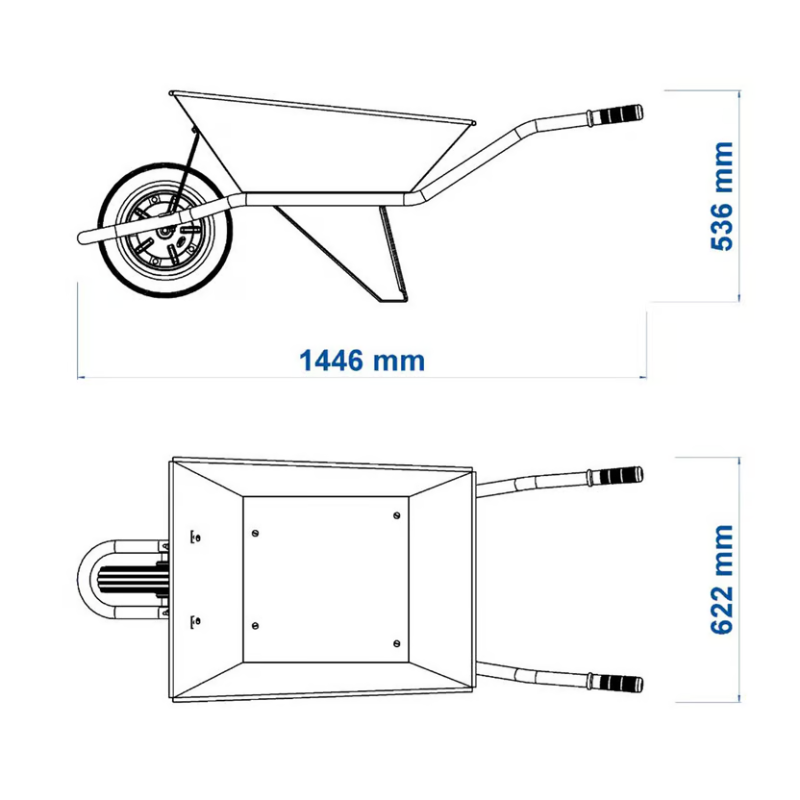 Carretilla Tramontina Extraforte 65 L