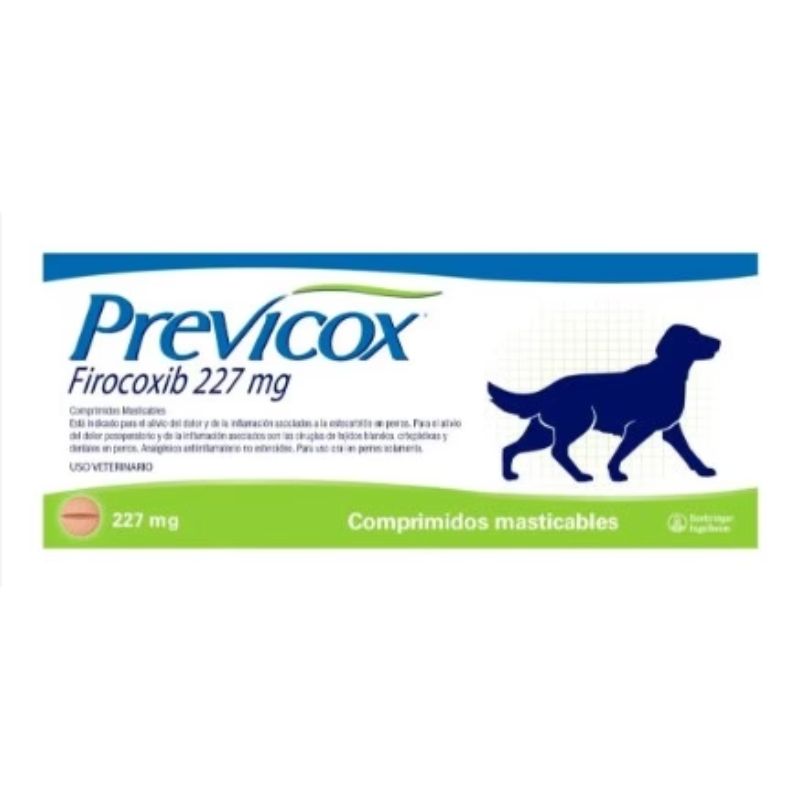 Previcox Dog L 227 Mg Caja x 10 Tabletas