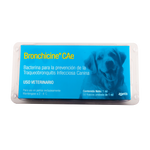 Protege la salud respiratoria de tu perro con BRONCHICINE CAe, un extracto antigénico sin adyuvante obtenido a partir de células de Bordetella bronchiseptica.Este producto está diseñado para la prevención y control de la Traqueobronquitis Infecciosa Canina (comúnmente conocida como tos de las perreras), proporcionando una defensa efectiva contra este microorganismo causante de problemas respiratorios.
