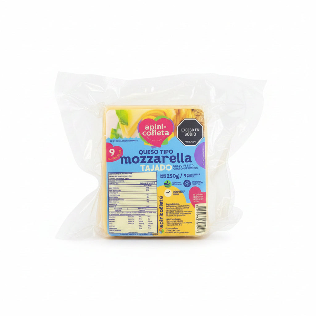 Queso Mozzarella Tajado