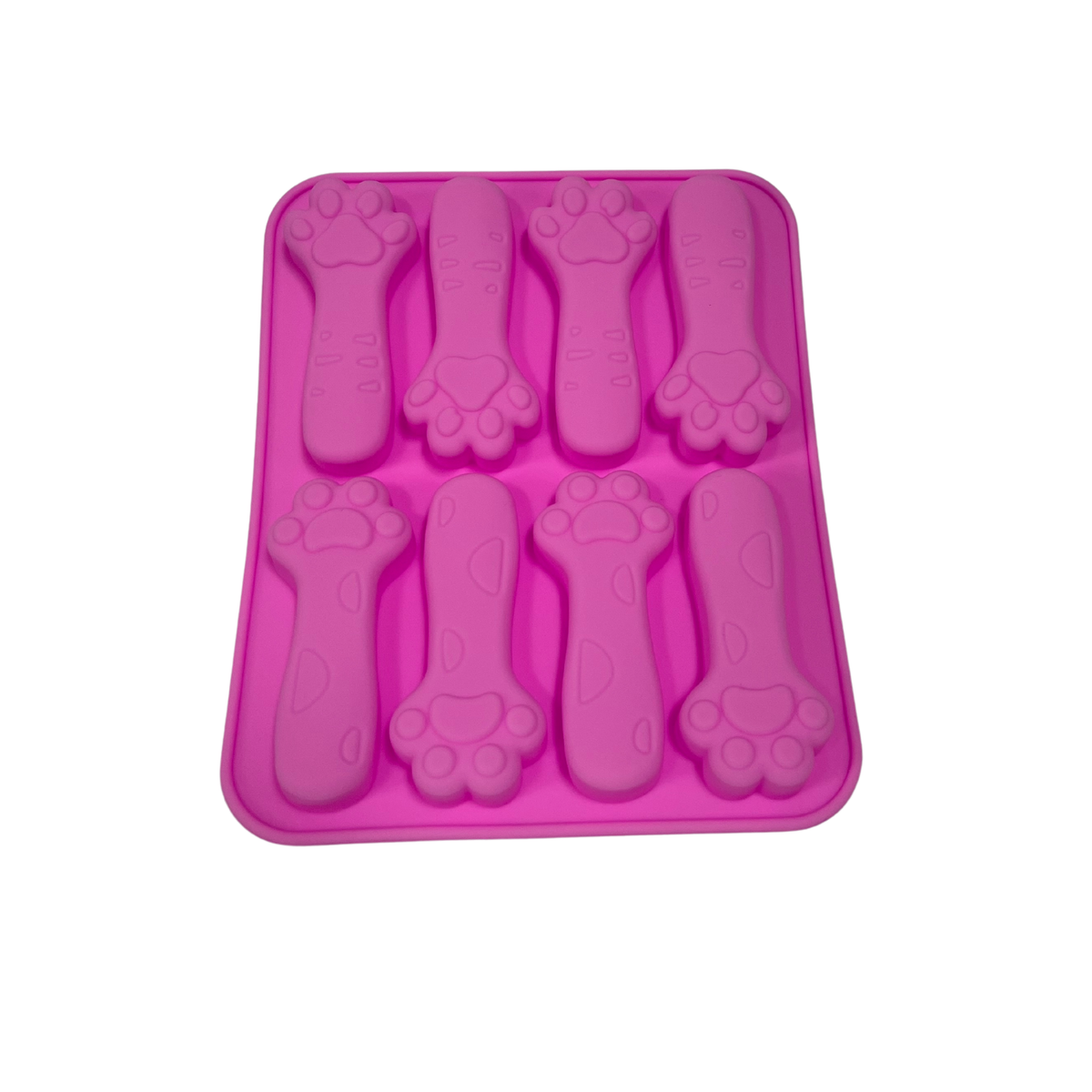 Molde de Silicona para Snacks Mascotas.