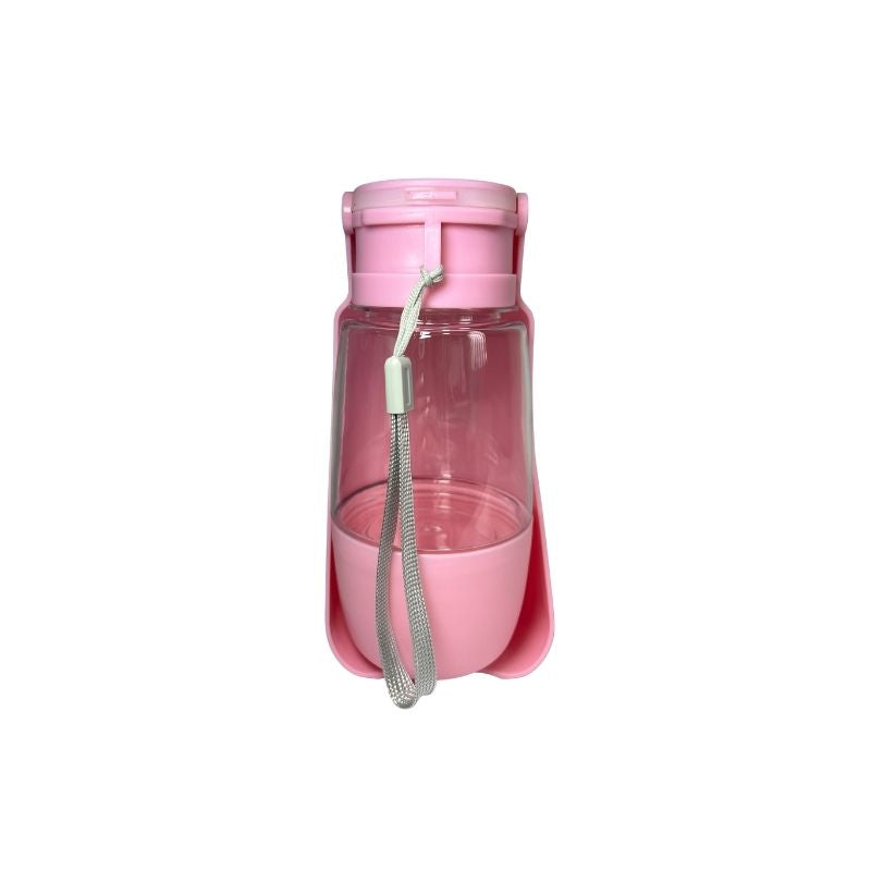 Botella portatil de agua y alimento