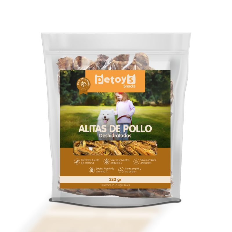 Alas de pollo para Perro