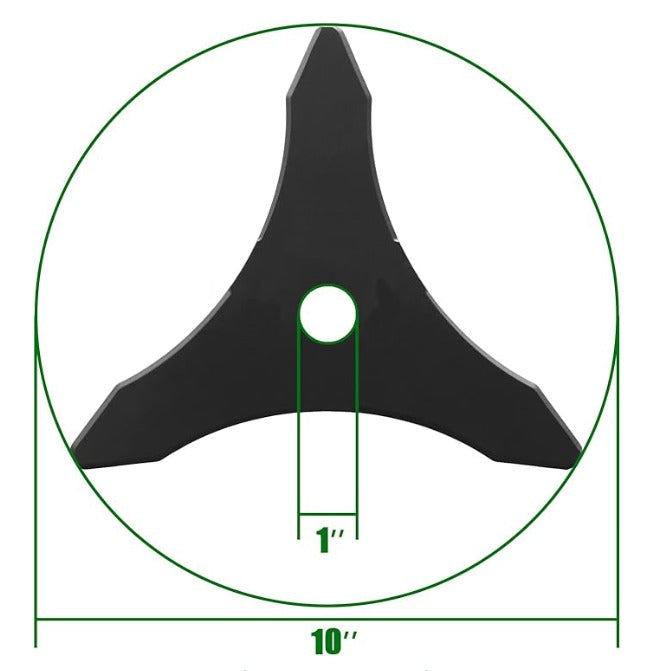 Disco de 3 Puntas Guadañadora DBC400