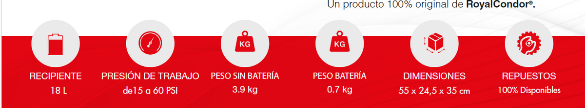 Fumigadora La Pila Pro 18 Lt