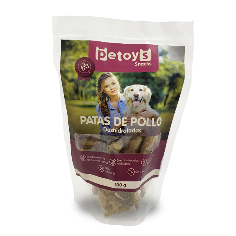 Patas naturales de Pollo para Perro