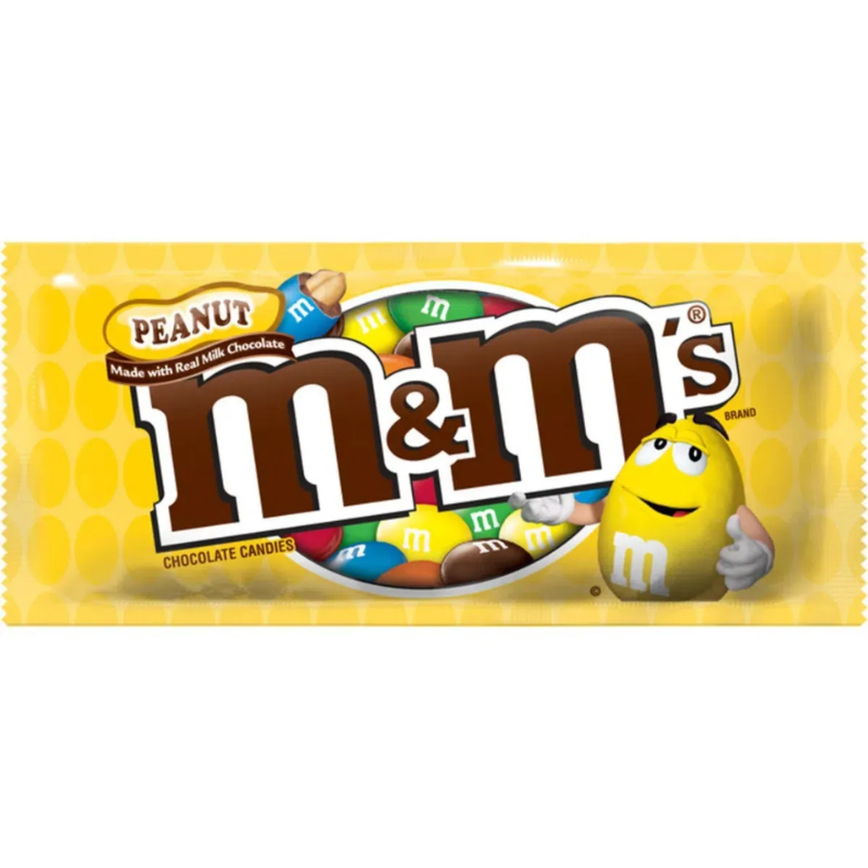 Chocolatina m&m Peanut Singles x 25 g