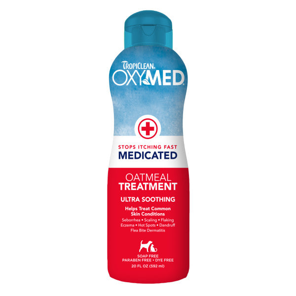 Anti Itch Acondicionador OxyMed x 20 oz - Restauración intensiva para piel y pelaje