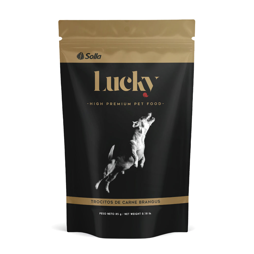 Lucky Trocitos Carne Brangus x 85 g