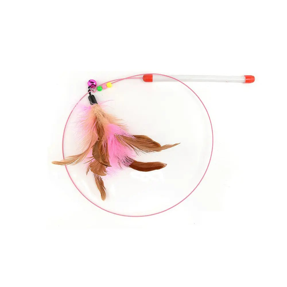 Varas con Plumas para Gato