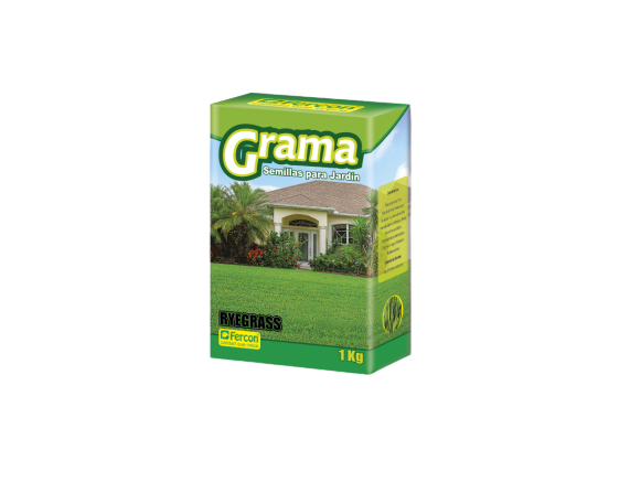 Semilla de grama jardín ryegrass clima frío x 1 kg|Fercon