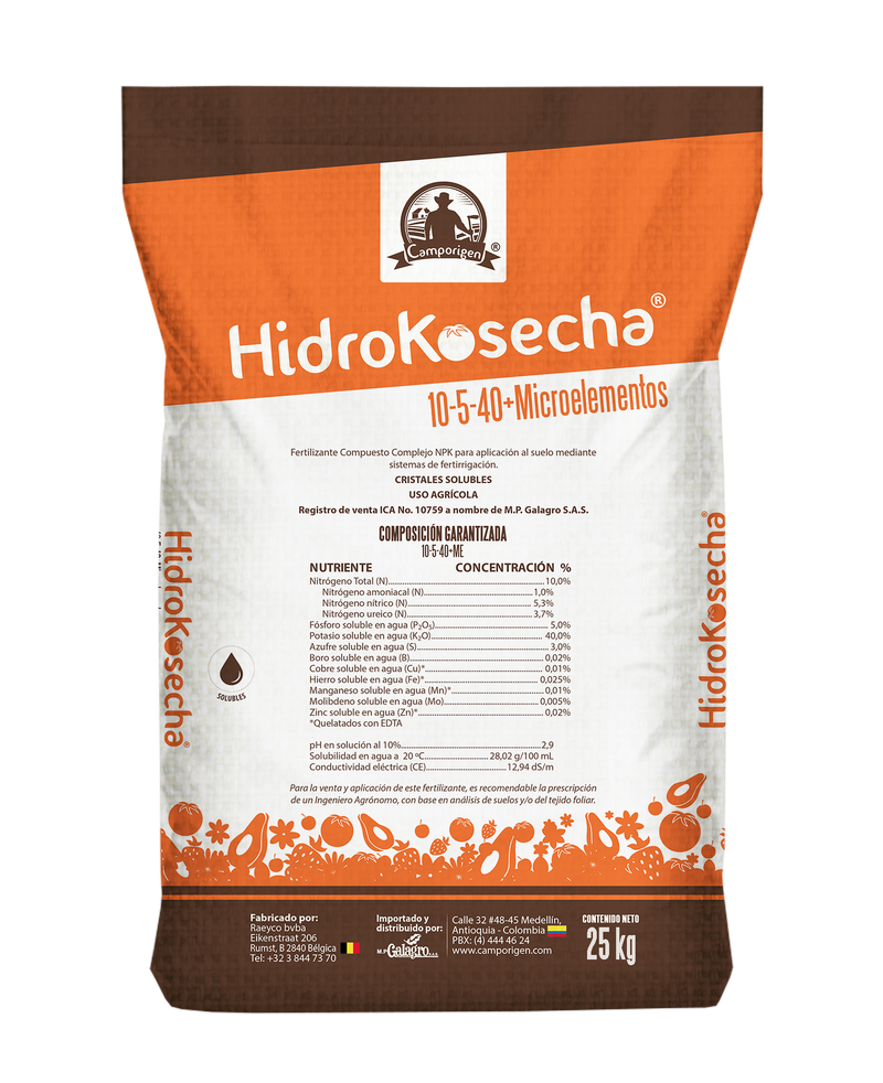 HidroKosecha 10-5-40 - Fertilizantes Agro - Tierragro Colombia (5559817994390)