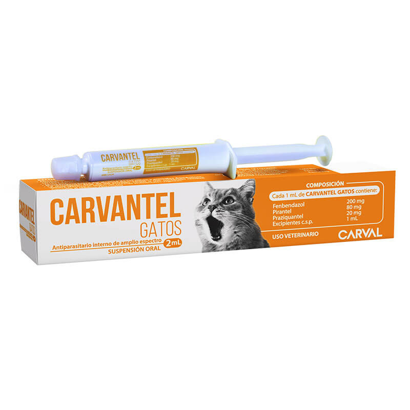 Carvantel Gatos Oral Jga x 2Ml