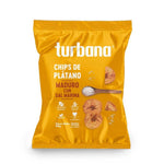 Chips De Plátano Maduro Turbana Con Sal Marina x 85Gr