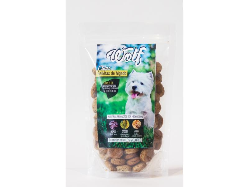Chips de hígado Wolf - Nutrición Mascotas y Animales - Tierragro Colombia (5571647832214)