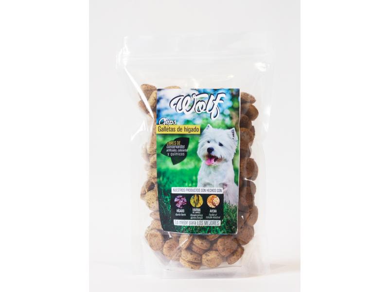 Chips de hígado Wolf - Nutrición Mascotas y Animales - Tierragro Colombia (5571647832214)
