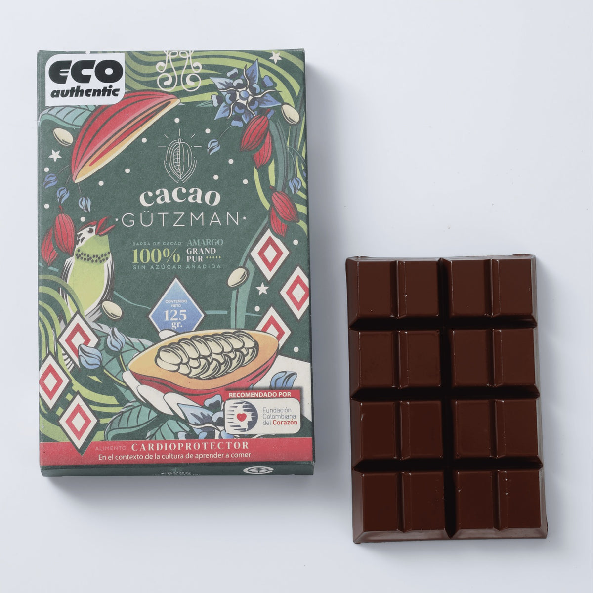 Cacao Gutzman 100% Barra De Cacao