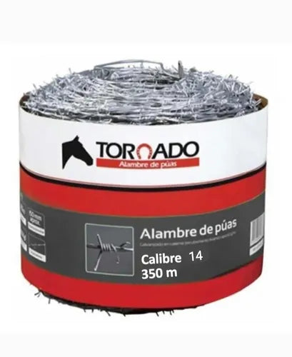 Alambre De Púas Calibre 14