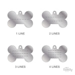 Placa de identificación para mascotas - Hueso pequeño BASIC - Accesorios Mascotas - Tierragro Colombia (5829397217430)