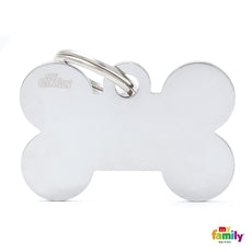 Placa de identificación para mascotas - Hueso grande BASIC - Accesorios Mascotas - Tierragro Colombia (5829435555990)