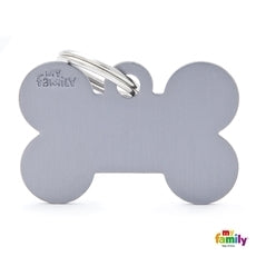 Placa de identificación para mascotas - Hueso grande BASIC - Accesorios Mascotas - Tierragro Colombia (5829435555990)