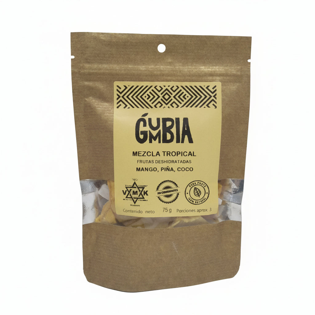 Mezcla Tropical Mango. Piña .Coco 75G