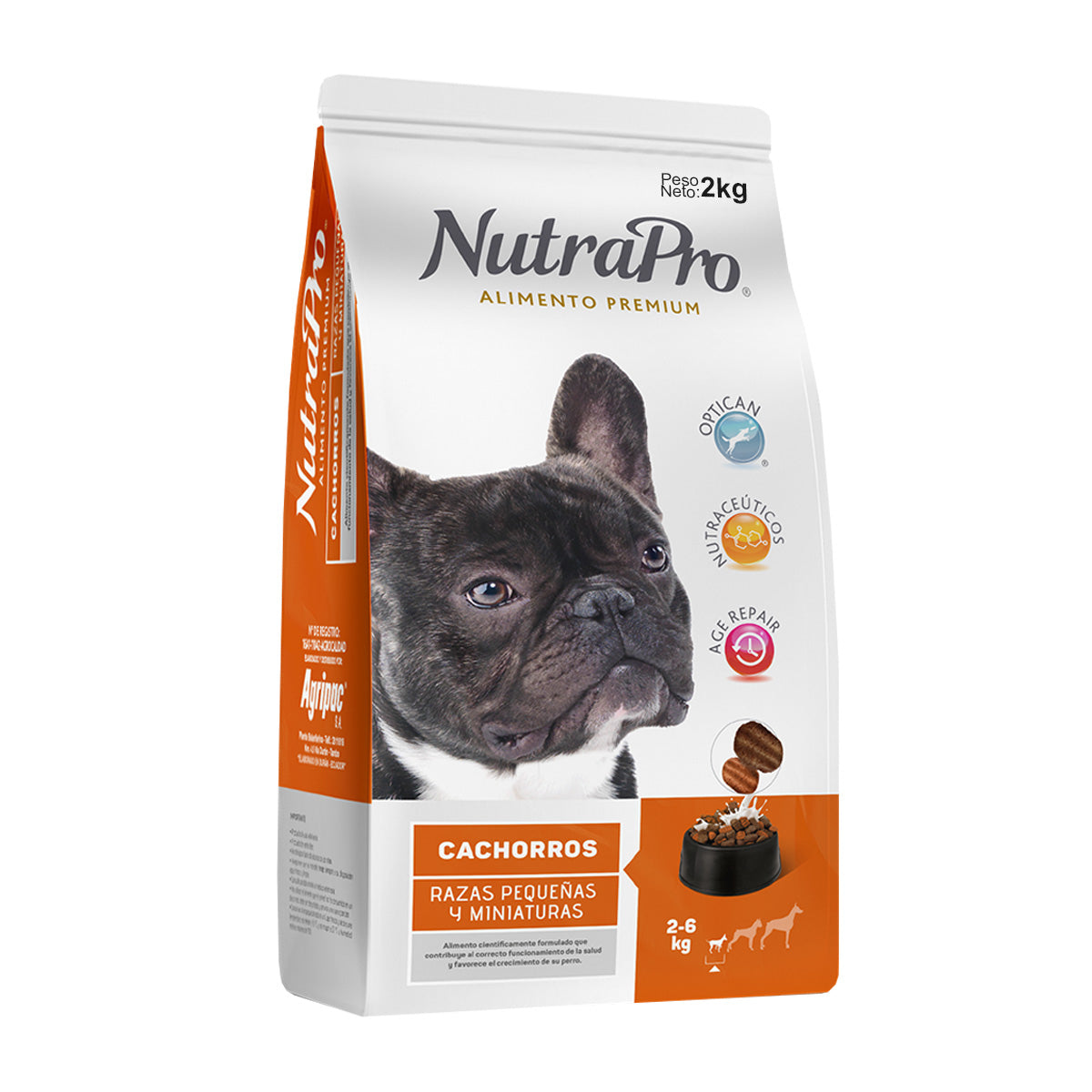 Nutrapro Cachorros Raza Pequeña Y Miniatura