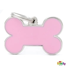 Placa de identificación para mascotas - Hueso grande BASIC HANDMADE - Accesorios Mascotas - Tierragro Colombia (5829196972182)