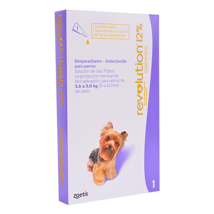Protege a tu perro pequeño con la Revolution Pipeta Antipulgas para Perro 2.6 kg - 5.0 kg. Este tratamiento antiparasitario de dosis única está diseñado para ofrecer una protección eficaz contra pulgas, garrapatas y parásitos internos. Con Revolution, tu mascota estará protegida contra infestaciones de gusano del corazón, nematodes y ácaros, además de controlar la sarna sarcóptica.