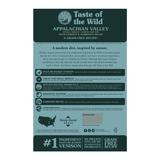 Taste Of The Wild Appalachian Valley Small Breed (Venado Y Garbanzos)