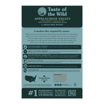 Taste Of The Wild Appalachian Valley Small Breed (Venado Y Garbanzos)