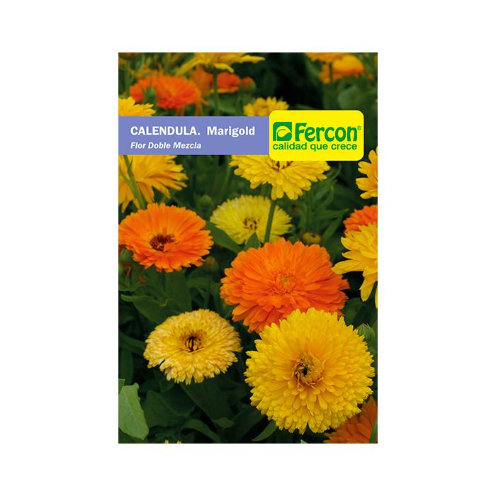 Semilla de Calendula flor doble x 1 gr - Semillas Jardín - Tierragro Colombia (5558136111254)