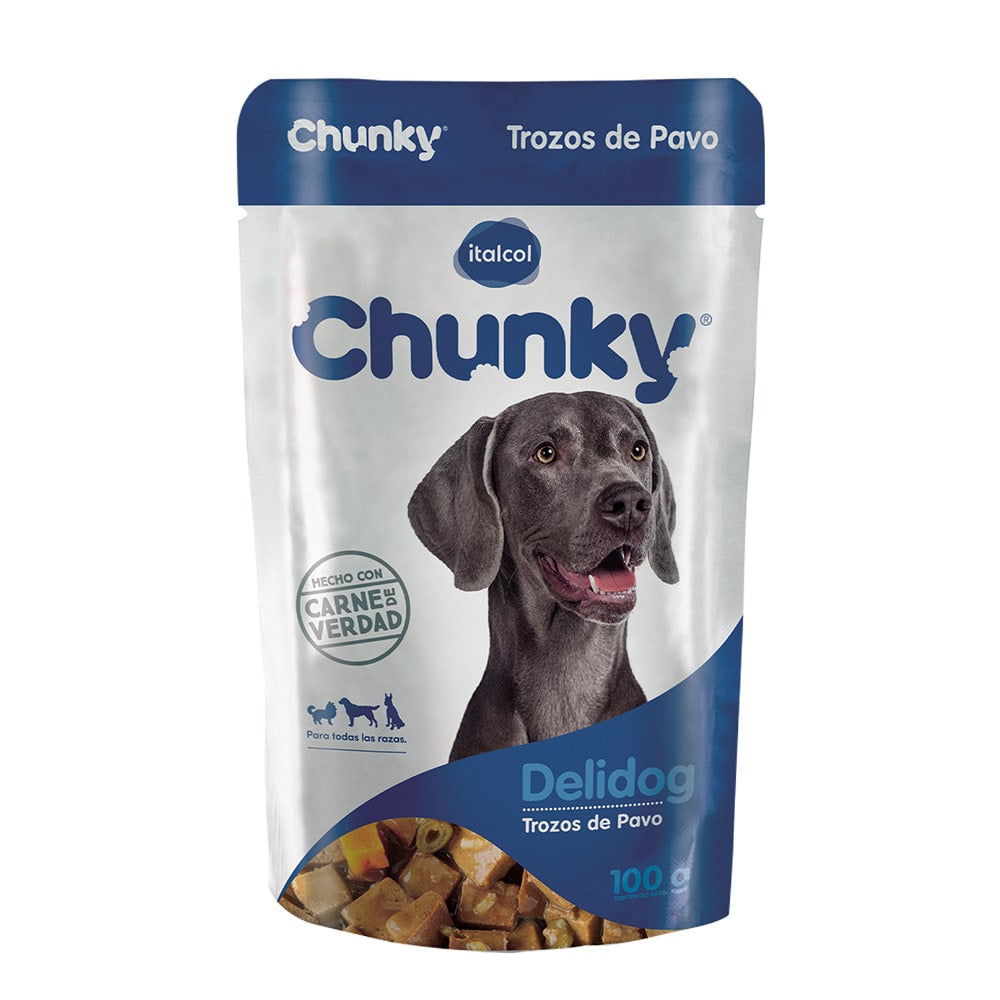 Chunky Delidog Trozos De Pavo