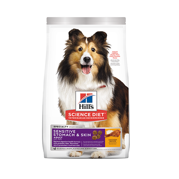 Hills piel y estómago sensibles perro adulto x 4 lb|Hills