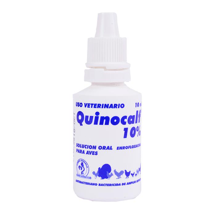 Quinocalf 10% solución oral Aves x 10 ml|California