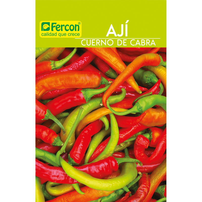 Semilla Ají Cuerno de Cabra x 2 g
