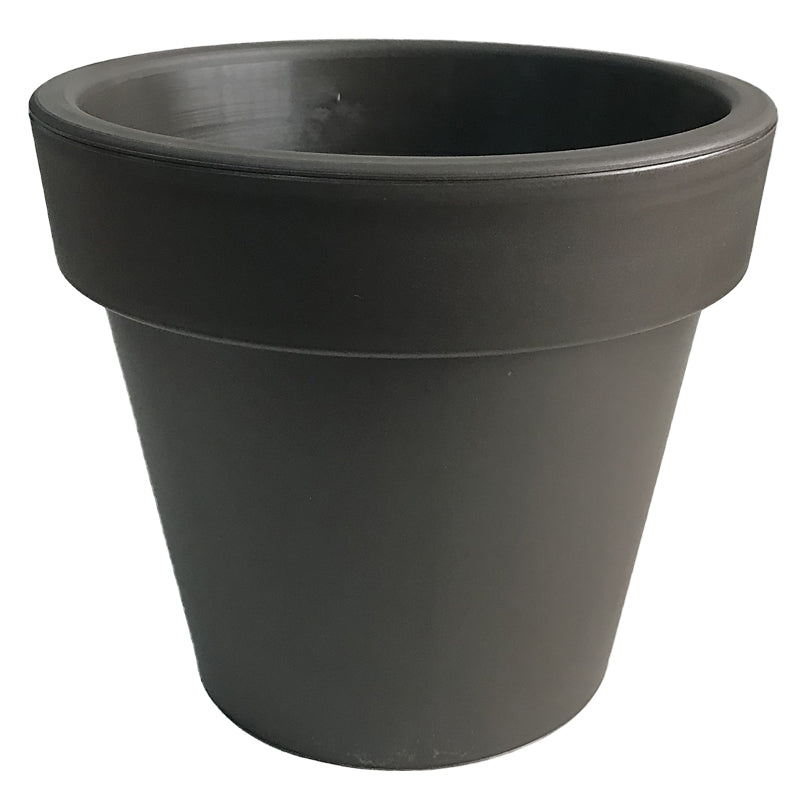 Maceta Milan 22 cm Wengue