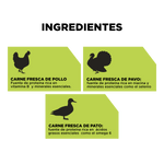 Go! Carnivore Receta De Pollo. Pavo Y Pato Para Perros Cachorros 1.6Kg