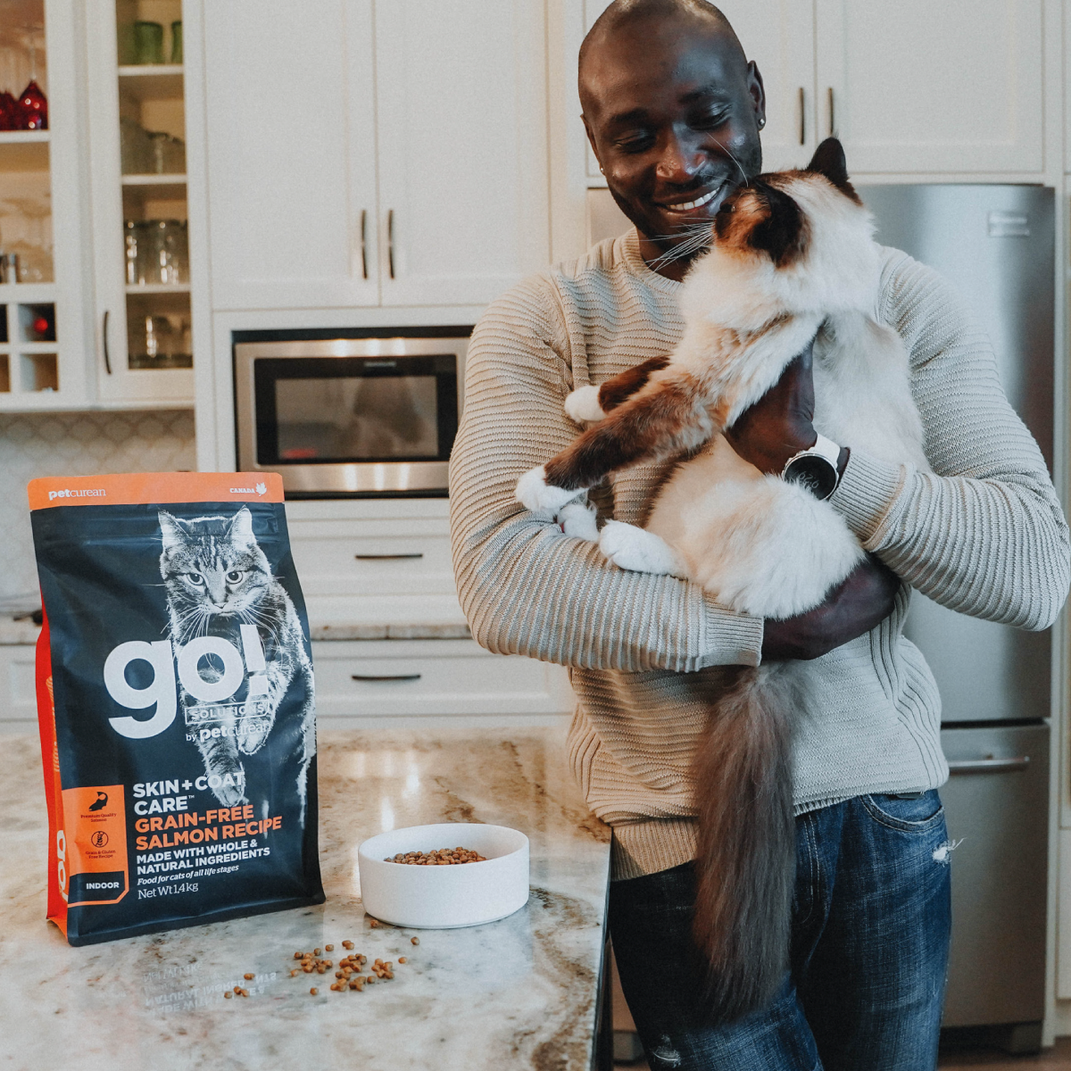 Go! Skin + Coat Receta De Salmón Para Gatos 3.7Kg